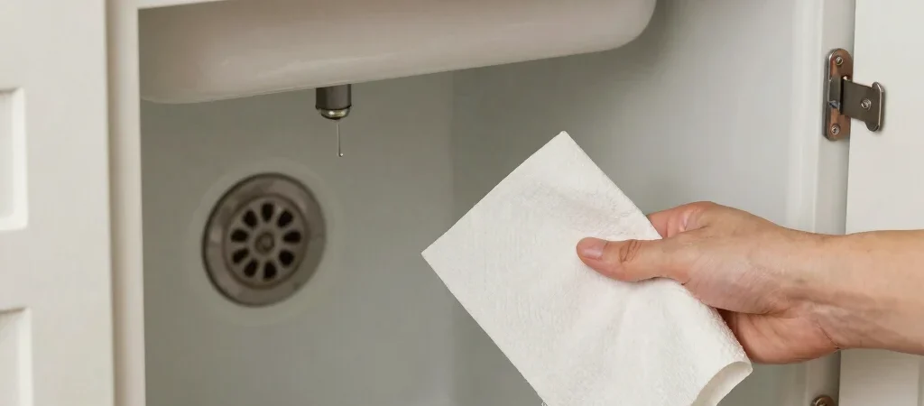 Find the Source of a Sink Cabinet Leak