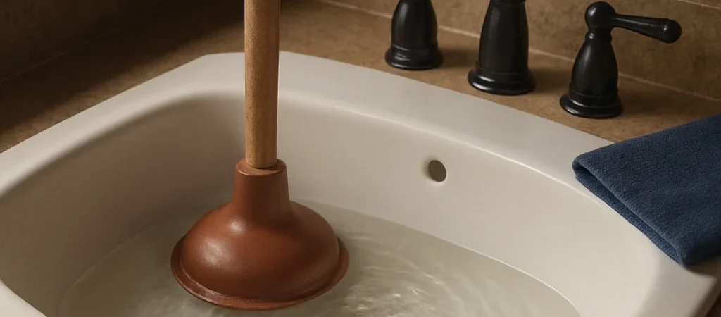 When a Clogged Drain Needs a Plumber